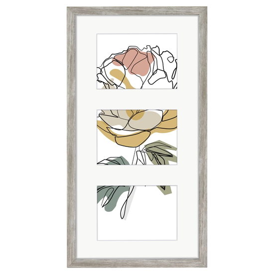 Изображение Hama 00175974 Kopenhagen Taupe 23x45cm Portrait Frame Gallery