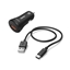 Изображение Hama 00183231 Car Charger, USB Type-C QC 3.0 3A,  Black