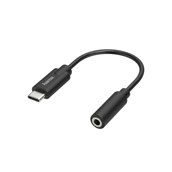 Изображение Hama 00205282 Audio Adapter USB-C To 3.5mm Black