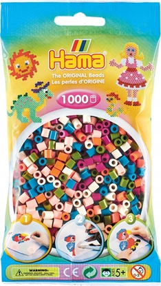 Picture of Hama Beads Hama midi perler 1000stk mix 58