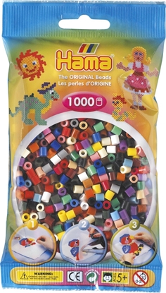 Picture of Hama Beads Hama midi perler 1000stk mix 67