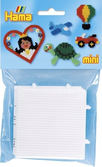 Picture of Hama Beads Hama mini 2stk stiftplader små firkanter