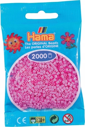 Picture of Hama Beads Hama mini perler pastel pink