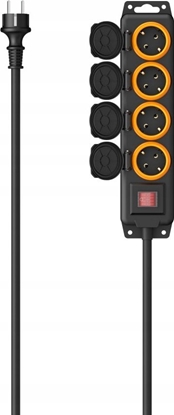 Изображение Hama LISTWA ANTYPRZEPICIOWA 3GN SCHUKO, BIAA, 1,4M, 3680W, 6.000A