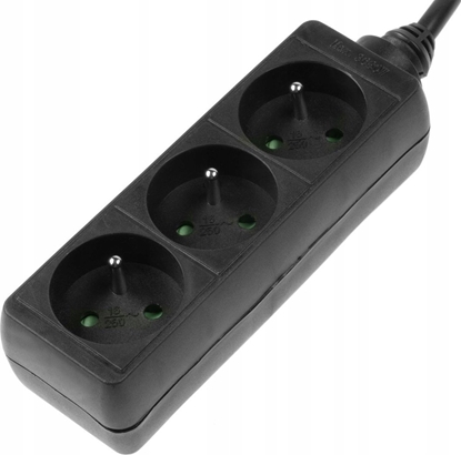 Изображение Hama LISTWA ZASILAJCA "STANDARD" 3GN, 3M BEZ W.