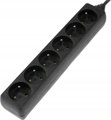 Изображение Hama LISTWA ZASILAJCA "STANDARD" 6GN, 1,5M BEZ W.