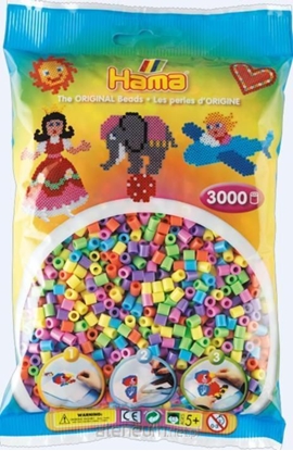 Изображение Hama Midi - Zestaw uzupeniajcy, kol. pastelowe (155878)