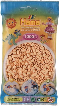 Picture of Hama midi perler 1000stk lys hud