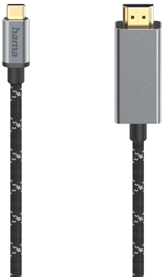 Picture of Kabel USB Hama USB-C - HDMI 1.5 m Czarny (00200509)