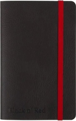 Picture of Hamelin OXFORD BLACK N´RED BUSINESS JOURNAL SOFT COVER A6 BLACK