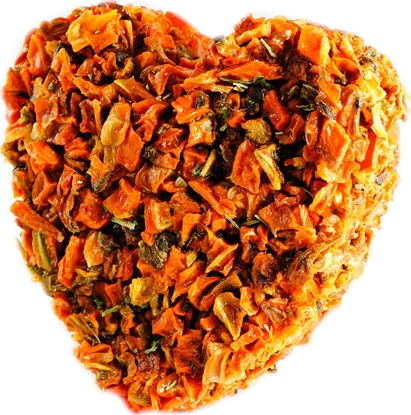 Picture of HAM-STAKE HS.102A1 SERCE MARCHEWKA        7,7x7,5x1,5 cm