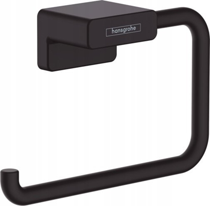 Picture of Hansgrohe Uchwyt na papier toaletowy bez osony, czarny matowy