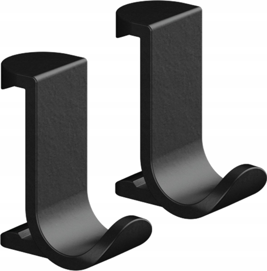 Picture of Hansgrohe Wieszak na rcznik szeroki, czarny matowy