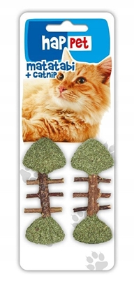 Picture of HAPPET - RYBKA Z MATATABI I KOCIEMITK   DLA KOTA 2szt 8,5cm