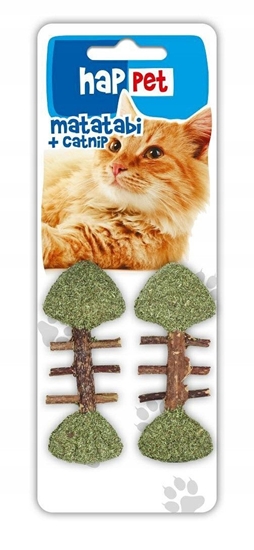 Picture of HAPPET - RYBKA Z MATATABI I KOCIEMITK   DLA KOTA 2szt 8,5cm