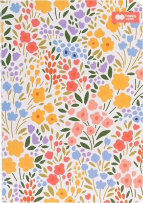 Picture of Happy Color Notes szyty A6/32K kropki Bloom boho HAPPY COLOR