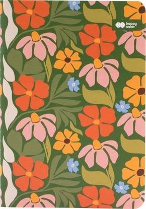 Picture of Happy Color Notes szyty A6/32K linia Bloom boho HAPPY COLOR
