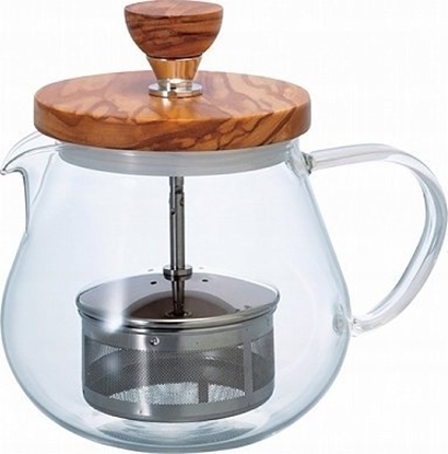 Picture of Hario Hario Teaor - Dzbanek do herbaty - Olive Wood - 700ml
