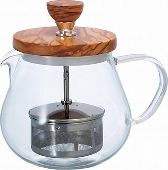 Picture of Hario Hario Teaor - Dzbanek do herbaty - Olive Wood - 700ml