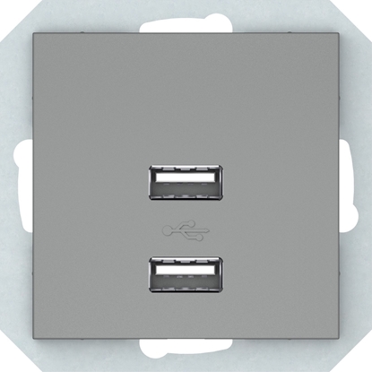 Attēls no Harry Potter SOCKET USB 2PL GREY USB-3.4A-02 QR1000