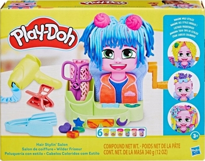Изображение Hasbro HASBRO PLAY-DOH F8807 Stylista Fryzur Salon Fryzje