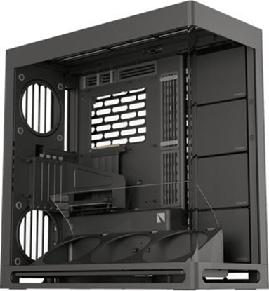 Attēls no Obudowa Havn Obudowa PC Midi-Tower E-ATX, Hartowane szko, PCIe 5.0 Riser kabel - czarny
