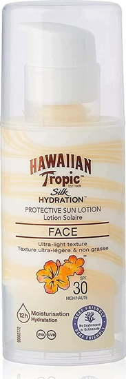 Picture of Hawaiian Tropic Krem Przeciwsoneczny do Twarzy Silk Air Soft Hawaiian Tropic Silk Air Soft Face Spf 30 50 ml Spf 30