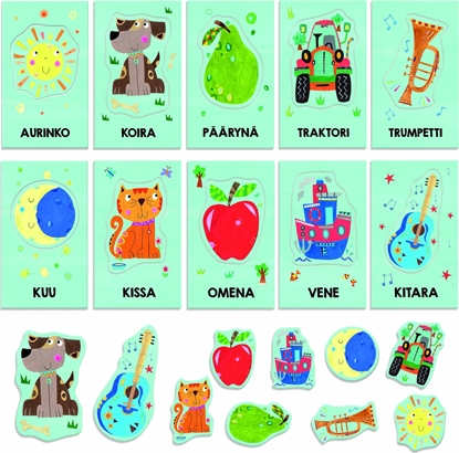 Picture of Headu HEADU Montessori Baby Flashcards (In Finnish lang.)