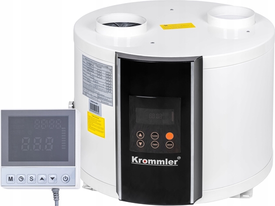 Изображение Heating Polska Pompa ciepa do c.w.u. KROMMLER 3.6 KW, bez zbiornika, wersja okrga.