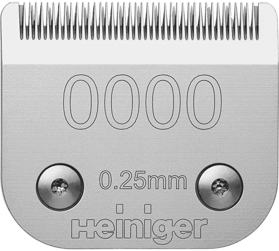Picture of HEINIGER 710-811.A clipper blade No. 0000 / 0.25mm Snap-on