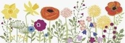 Attēls no HEYDA Tama na okno z klejem 2m Kwiaty