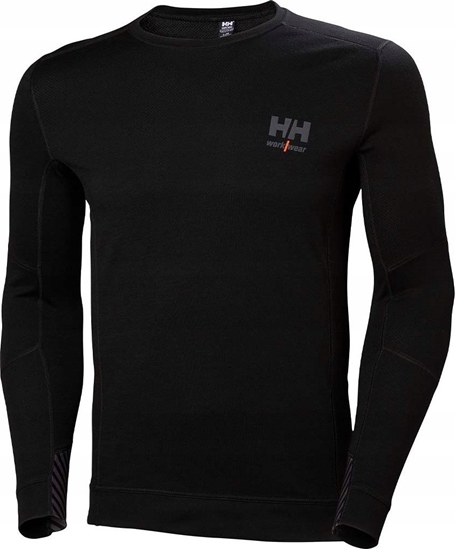 Изображение Helly Hansen Koszulka termo Helly Hansen Lifa Merino Black