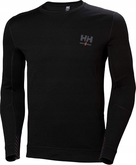 Изображение Helly Hansen Koszulka termo Helly Hansen Lifa Merino Black