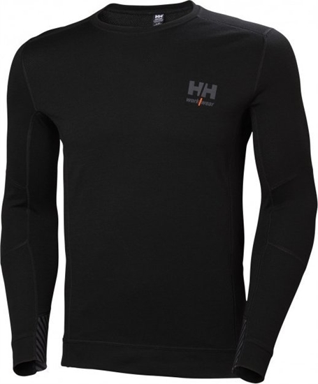 Изображение Helly Hansen Koszulka termo Helly Hansen Lifa Merino Black
