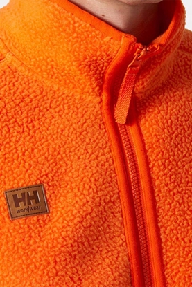 Изображение Helly Hansen Polar Helly Hansen Heritage Pile Jacket Dark Orang