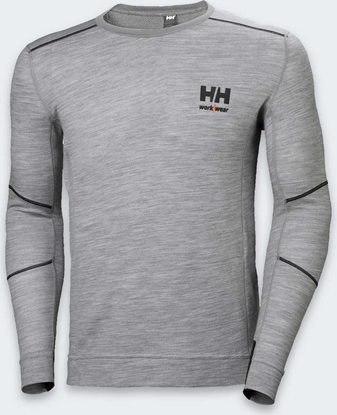 Изображение Helly Hansen Undershirt HELLY HANSEN Lifa Merino Crewneck, gray XL