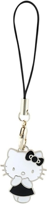 Picture of Hello Kitty zawieszka HKCPMKK Phone       Strap czarny/black Charm Kitty Cute