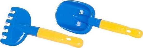 Picture of Hemar Zestaw Do Piasku Grabki opatka Dwukolorowe 2 ele. Mix