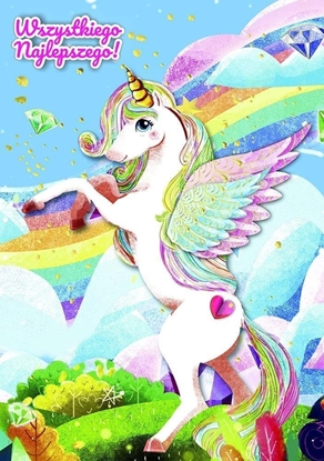 Picture of HENRY Karnet A5 Urodziny - Jednoroec z sercem