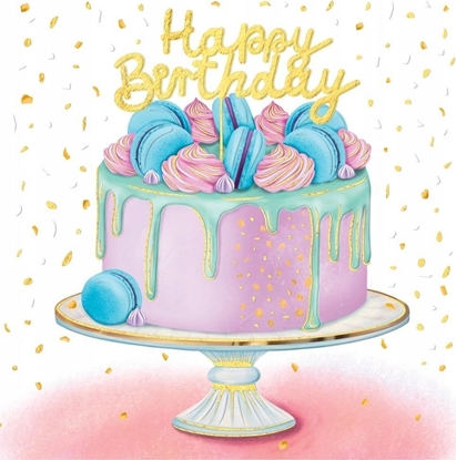 Picture of HENRY Karnet KW Tort Happy Birhday