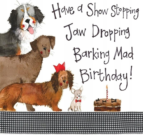 Изображение HENRY Karnet Urodziny S104 Psi tort