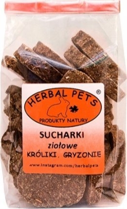 Attēls no Herbal Pets Sucharki zioowe gryzak dla królika gryzoni Herbal uniwersalny