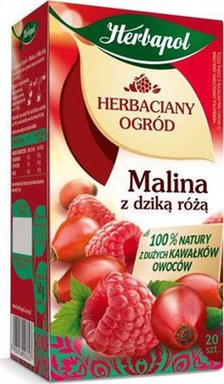 Изображение Herbapol Herbata herbapol herbaciany ogród malina z dzik ró 20/p