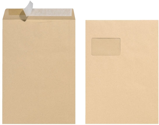 Изображение Herlitz 10900769 koperta C4 (229 x 324 mm) Brzowy 10 szt.