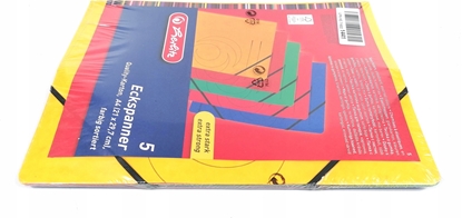 Picture of Herlitz Herlitz Eckspanner     A4 Quality   farb.sort.   5er Packung
