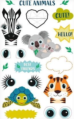 Picture of Herlitz Herlitz Foliensticker Cute Animals FSC