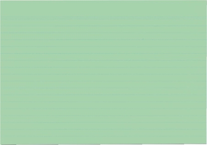 Picture of Herlitz Herlitz Karteikarte  A5 liniert grün           100er Packung