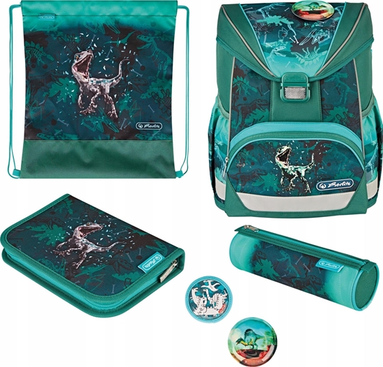 Picture of Herlitz Herlitz Schulranzen UltraLight Plus Green Rex