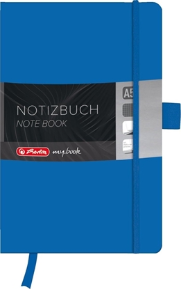Picture of Herlitz Herlitz 11369097 notatnik A5 96 ark. Niebieski