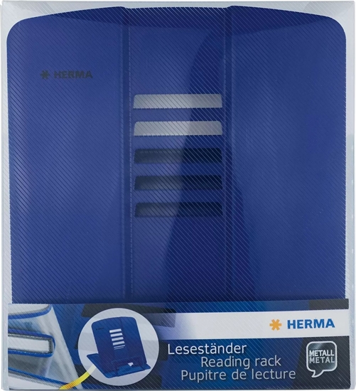 Picture of Herma HERMA Leseständer Metall Blau